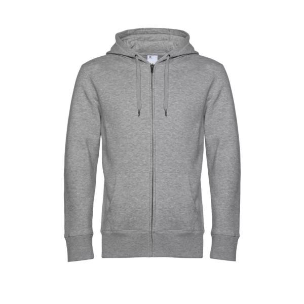 B&C King Zoodie heather-grey