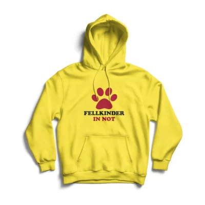 Basic Hoodie mit Logo Fellkinder