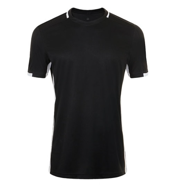 Sol´s Classico Contrast Shirt Trikot black