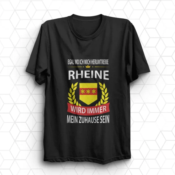 Neu: Rheine Fan T-Shirt